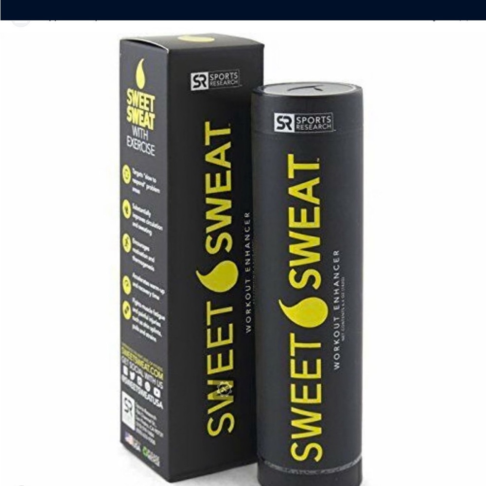Sports Research Sweet Sweat Workout Enhancer - Black